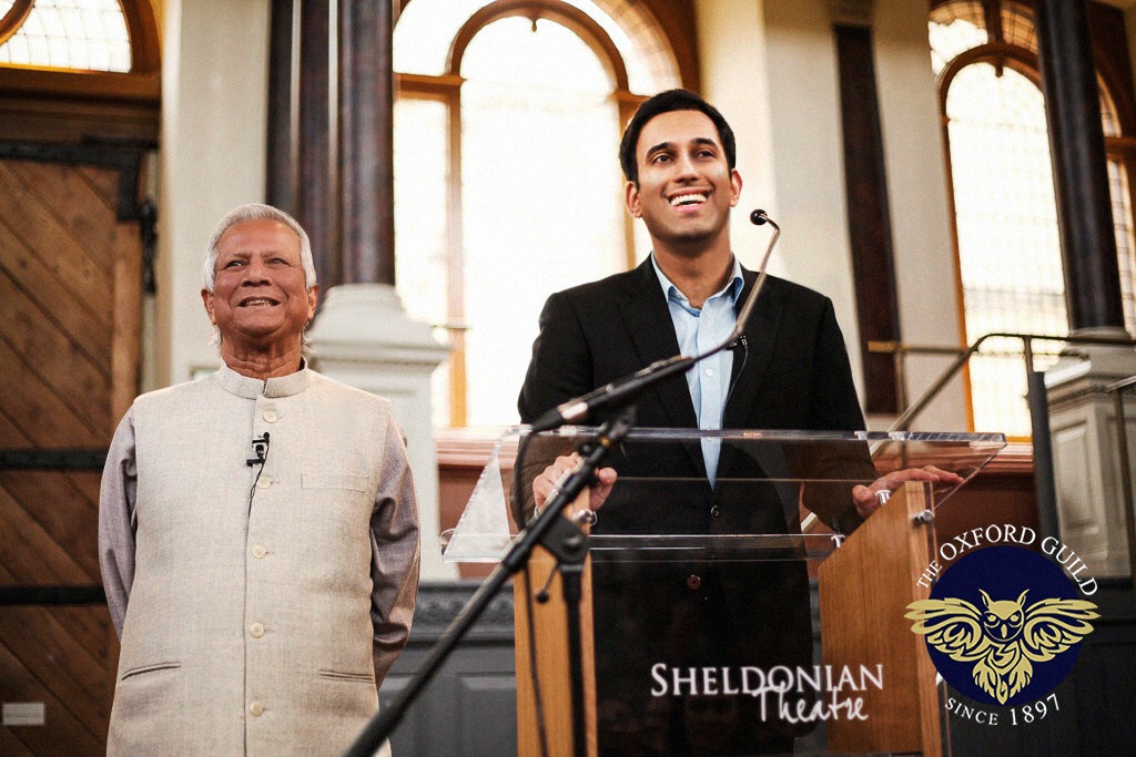 Professor Yunus and Abbas Kazmi